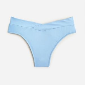 J. CREW - High-rise cheeky bikini bottom